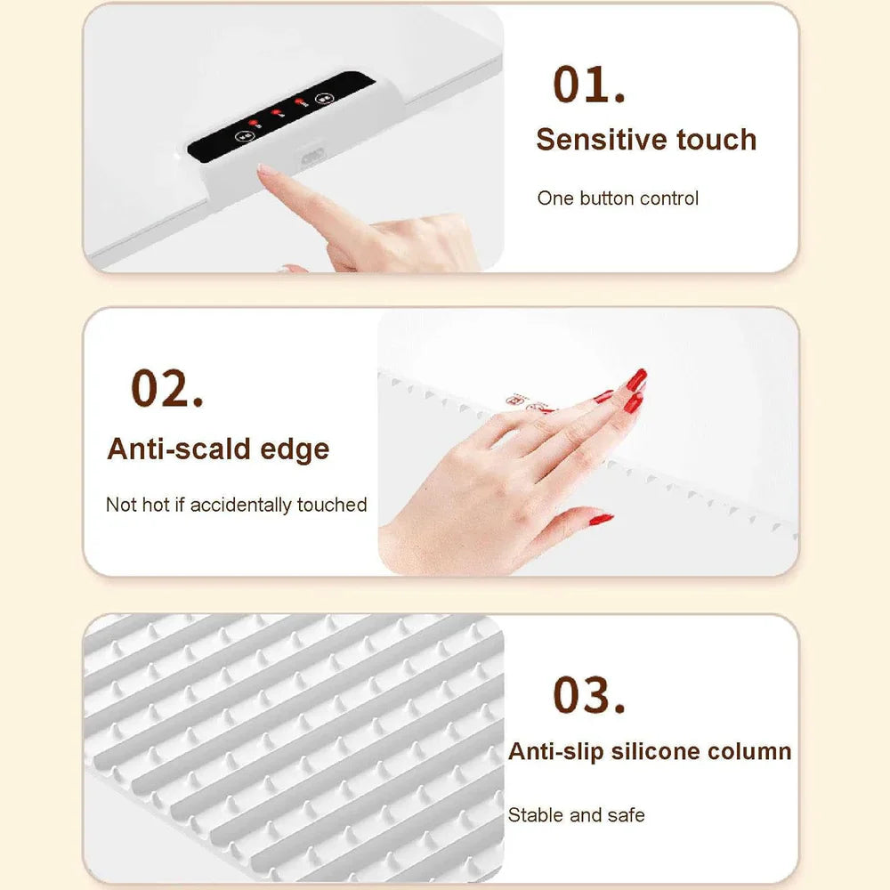 Multifunctional Fast Heating Food Electric Warming Tray