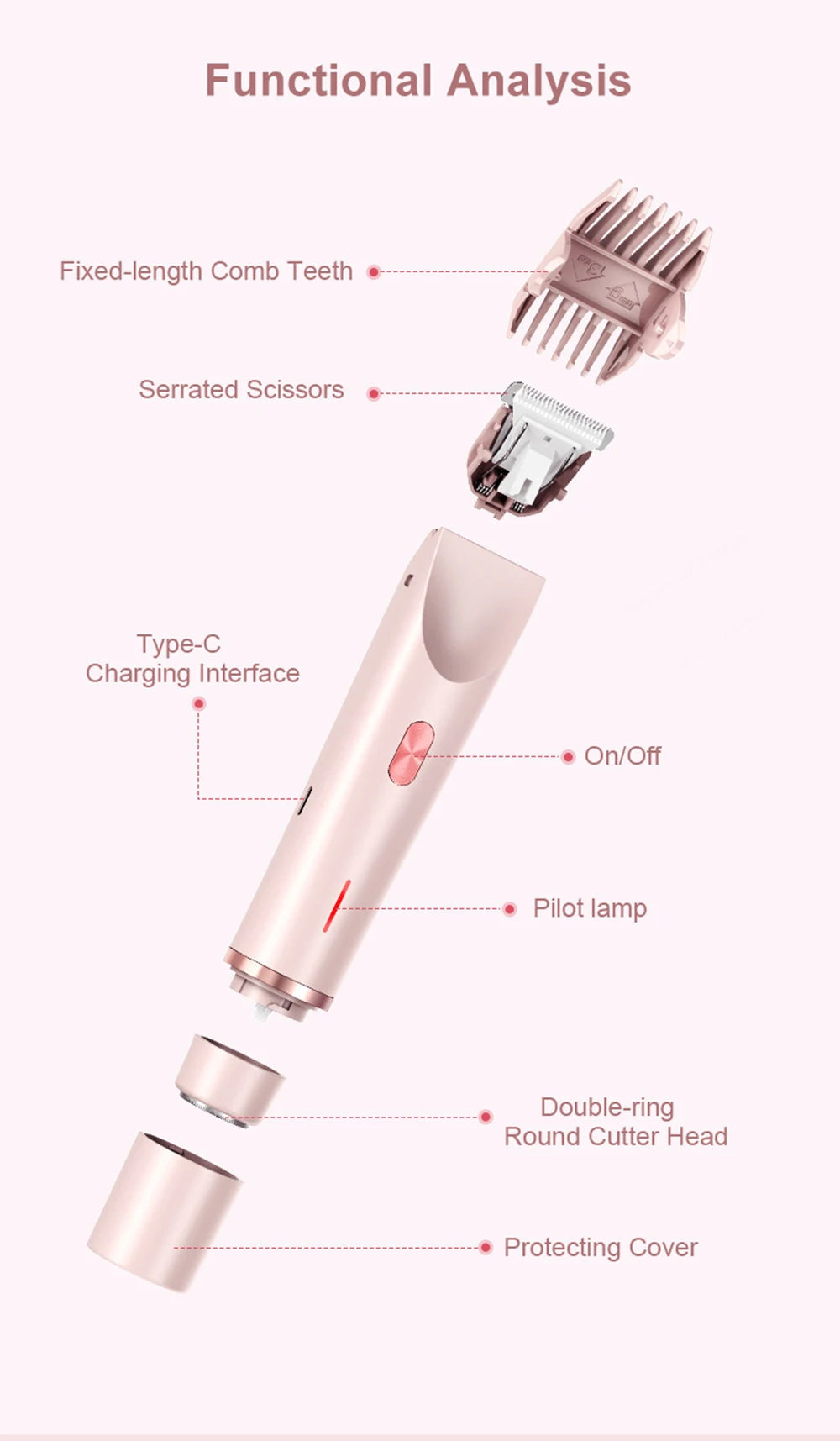 Electric Bikini Trimmer