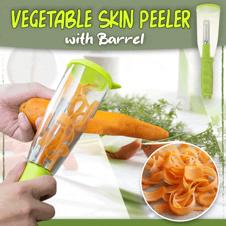 Vegetable Skin Peeler With Barrel CharmingCacti