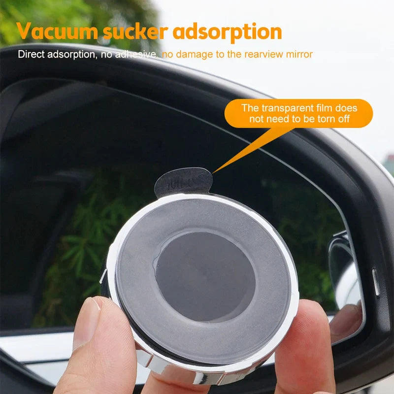 Suction Cup Car Convex Blind Spot Mirror