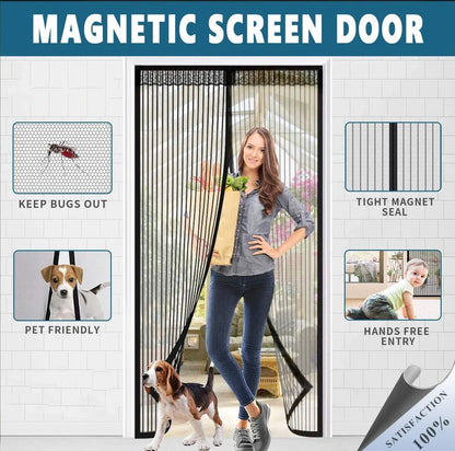 Magnetic Screen Door - Prevent Mosquito-Borne Viruses