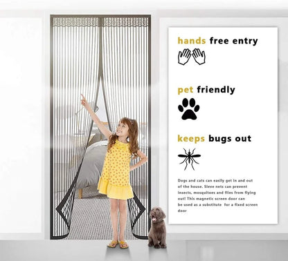 Magnetic Screen Door - Prevent Mosquito-Borne Viruses