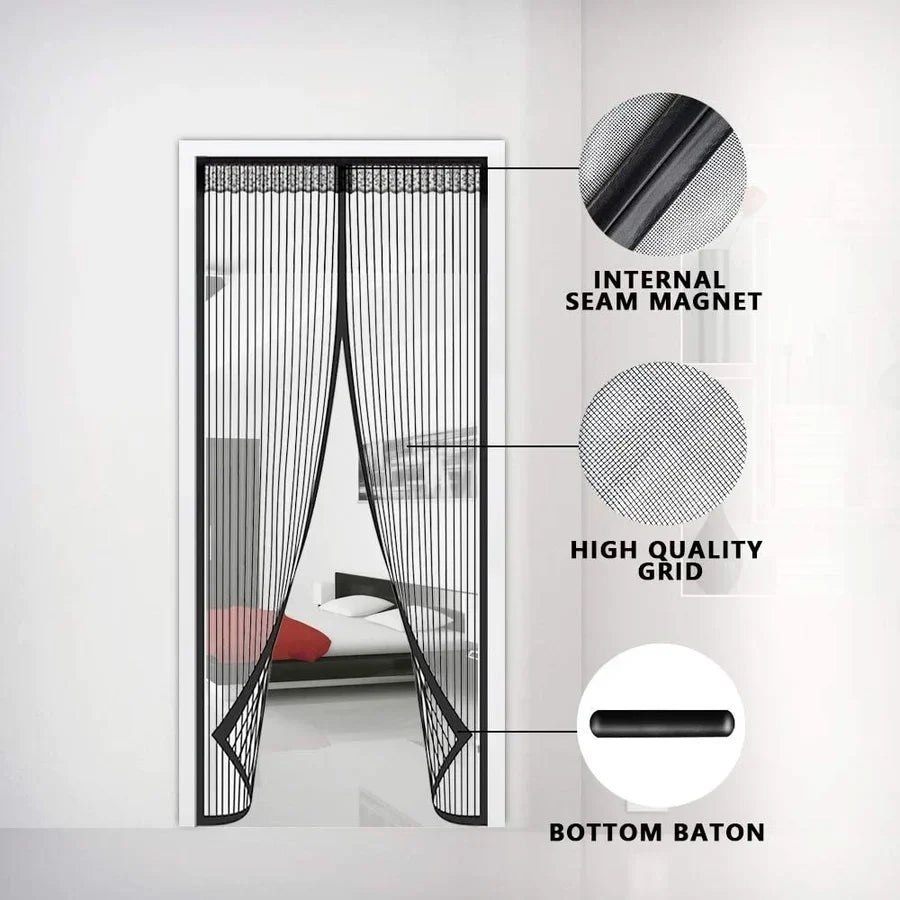 Magnetic Screen Door - Prevent Mosquito-Borne Viruses