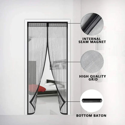 Magnetic Screen Door - Prevent Mosquito-Borne Viruses