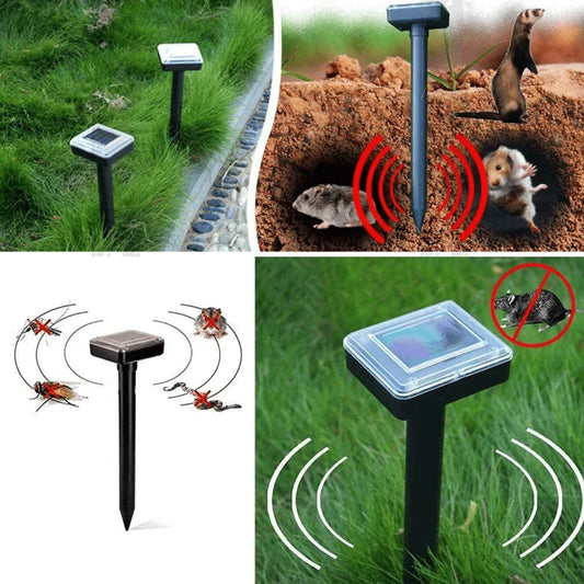 Solar Power Mouse Mole Snakes Pest Rodent Repeller