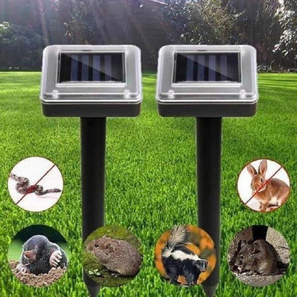 Solar Power Mouse Mole Snakes Pest Rodent Repeller