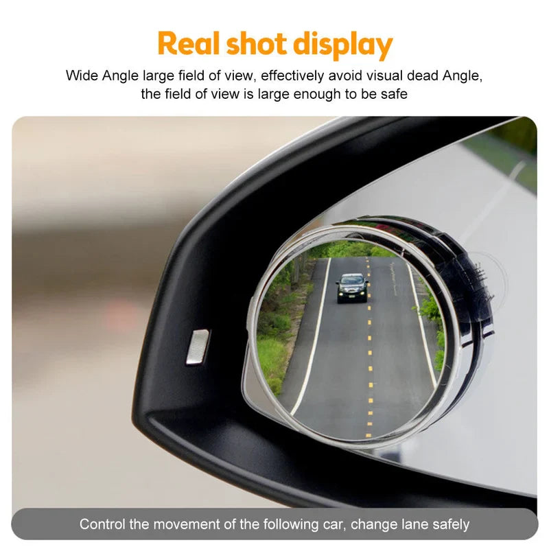 Suction Cup Car Convex Blind Spot Mirror