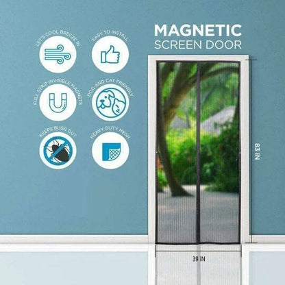 Magnetic Screen Door - Prevent Mosquito-Borne Viruses