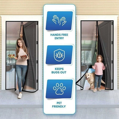 Magnetic Screen Door - Prevent Mosquito-Borne Viruses