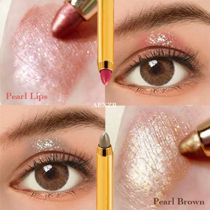 Pearl Shimmer Double-Ended Eyeshadow Stick