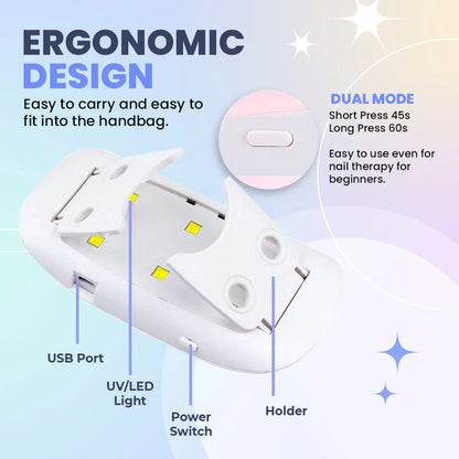 Nail Fungus LED Light Therapy Device