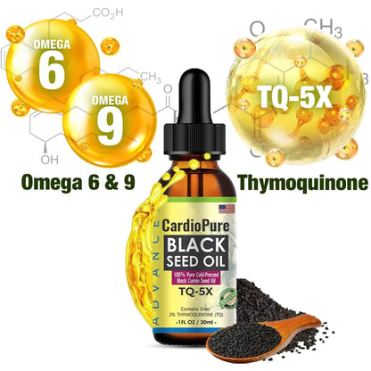 CardioPure TQ-5X Advanced Black Seed Oil