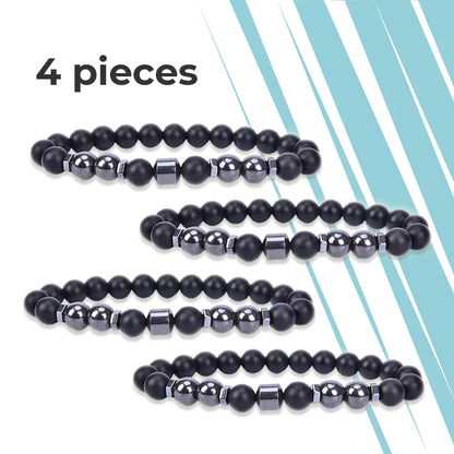 Black Obsidian Hand-Craft Anti-Swelling Anklet