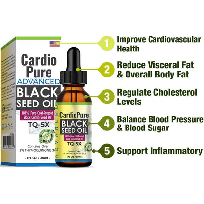 CardioPure TQ-5X Advanced Black Seed Oil